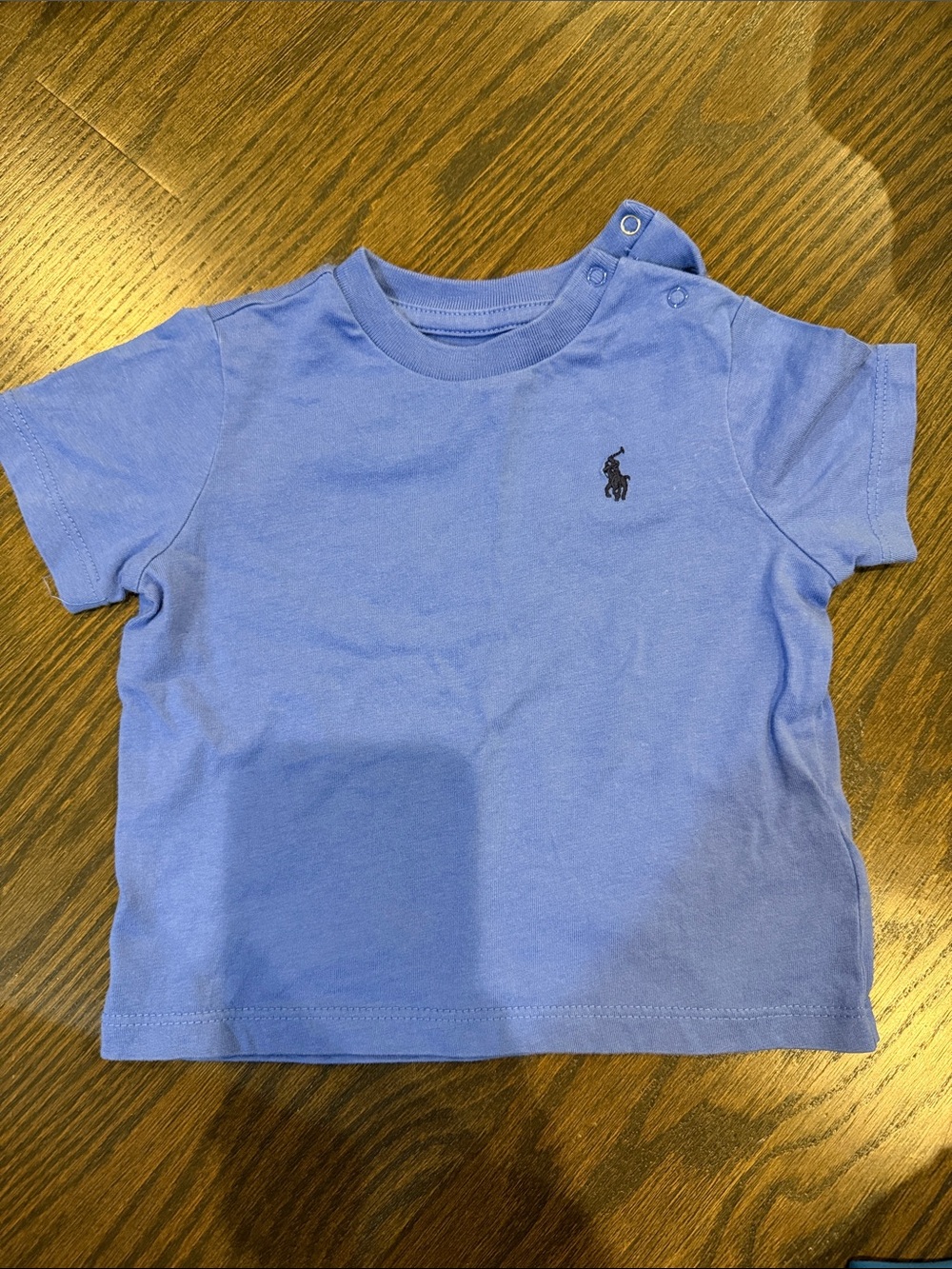 Ralph Lauren Light Blue Toddler Short Sleeve Logo Tee